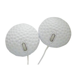 高尔夫球状滑 鼠(含LED 灯)