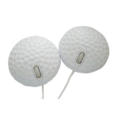 Golf Shaped wired mouse with LED set