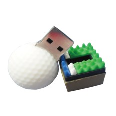 Golf ball shaped USB Stick