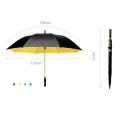 27 inch candy color straight handle umbrella