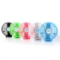 Mini USB rechargeable hand fan