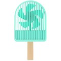 Ice cream Shape Handheld USB Charging Fan