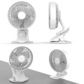 Portable clip desk fan