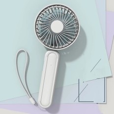 Foldable USB Rechargeable Handle Fan