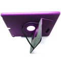 360 Degree Rotation Hand-Held Leather Protector IPad Case