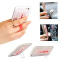 Multifunctional silicon easy grip phone stand