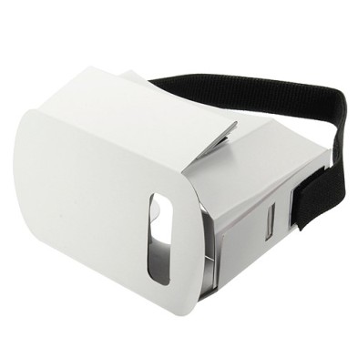 DIY VR Cardboard glass with headband