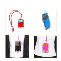 Silicone Phone Wallet With Lanyard