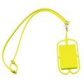 Silicone Phone Wallet With Lanyard