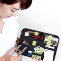 Travel tablet organizer