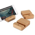 Square Wooden Mobile Phone Holder