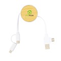Bamboo Charging Cable 5 in 1