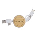 Bamboo Charging Cable 5 in 1