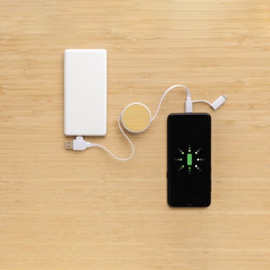 Bamboo Charging Cable 5 in 1