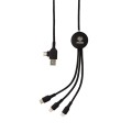 Dual Input USB+Type-c 2-in-3 Charging Cable
