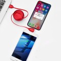3 in 1 USB Retractable Charging Cable with Mobile stand