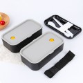 Creative Design PP Plastic Double Layer Lunch Box