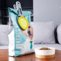Pet Foldable Clip Food Spoon
