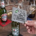 PU Leather Bottle Opener Coaster