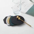 Nordic Metallic Gold Stainless Steel Coasters