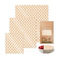 Reusable Natural Beeswax Food Wraps 3-Pack