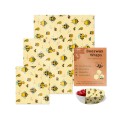 Reusable Natural Beeswax Food Wraps 3-Pack