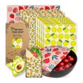 Reusable Natural Beeswax Food Wraps 3-Pack