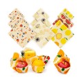 Reusable Natural Beeswax Food Wraps 3-Pack