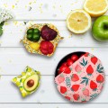 Reusable Natural Beeswax Food Wraps 3-Pack