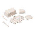 Wheat straw lunch box set 0.95L & 0.25L