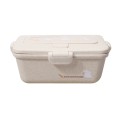 Wheat straw lunch box set 0.95L & 0.25L