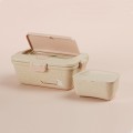 Wheat straw lunch box set 0.95L & 0.25L