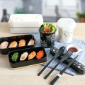 Double lunch box Flatware 3 set 