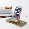 Lunch box with mobile stand