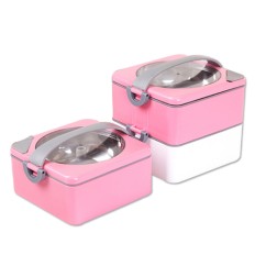 2 Layer heating lunch box