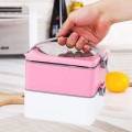 2 Layer heating lunch box