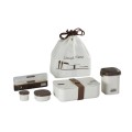 Husk fiber Lunch box set