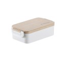 Plastic Wooden Food Container Lunch Box