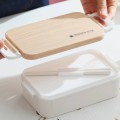 Plastic Wooden Food Container Lunch Box