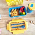 Portable Wheat Straw Bento Box 3 set