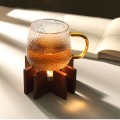 木質茶爐玻璃罩蠟燭加熱底座套裝