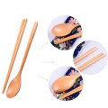 Wooden cutlery set