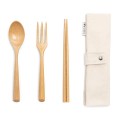 Wooden tableware set