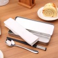 Stainless steel tableware 2 set case