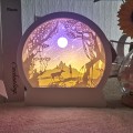 3D Three-Dimensional Light Shadow Paper Carving Lamp