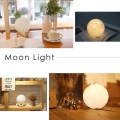 3D Printed LED Moon Light