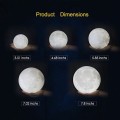 3D Printed LED Moon Light