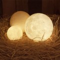 3D Printed LED Moon Light