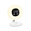 Smart Wake Up Lamp with Alarm Clock with Wireless Charger