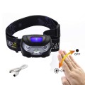 USB charging Touch headlamp 1200mAh